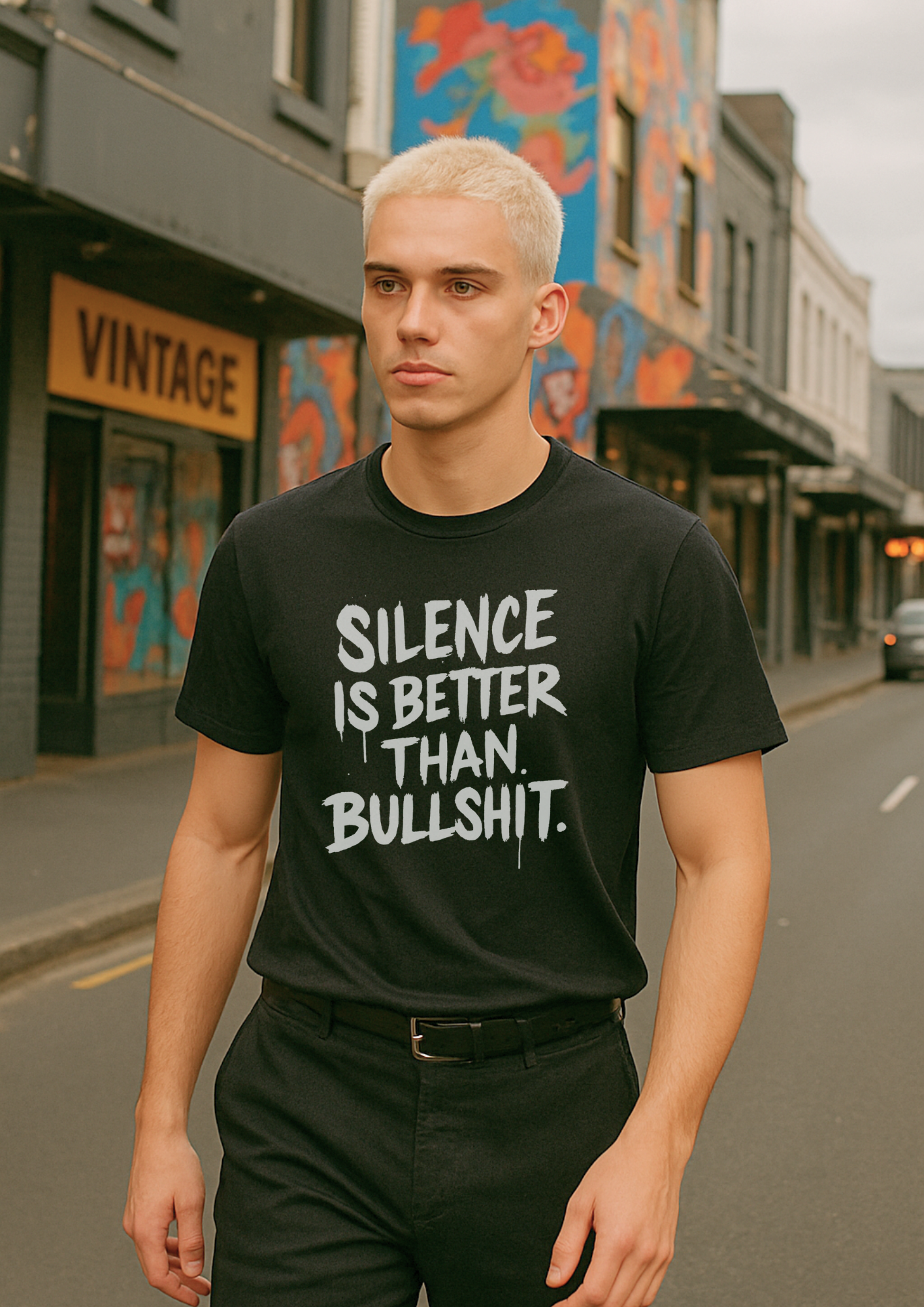 Silence Is Better Than Bullshit T-shirt