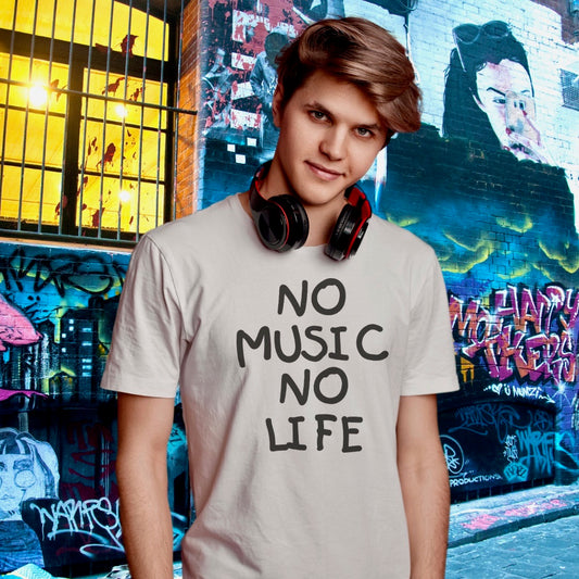 No music no life T-shirt